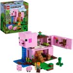 LEGO Minecraft The Pig House Building Set With Alex Και Creeper Το Χοιροστάσιο 21170 5702016913880