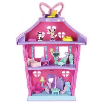Mattel Minnie Τριώροφο Σπίτι Της Μίννι BDH01 746775301637