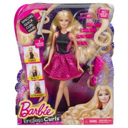 Mattel Barbie Απίθανες Μπούκλες BMC01 746775377038