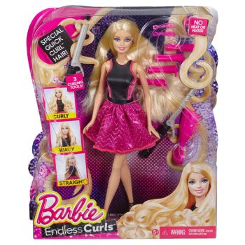 Mattel Barbie Απίθανες Μπούκλες BMC01 746775377038