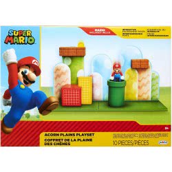JAKKS PACIFIC Super Mario Nintendo Acorn Plains Playset Με Αξεσουάρ 85991-4L-PKR1 039897859910
