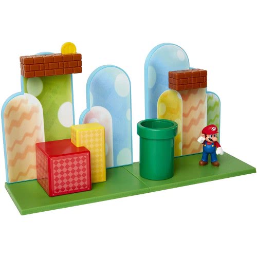 JAKKS PACIFIC Super Mario Nintendo Acorn Plains Playset Με Αξεσουάρ 85991-4L-PKR1 039897859910