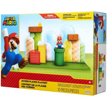 JAKKS PACIFIC Super Mario Nintendo Acorn Plains Playset Με Αξεσουάρ 85991-4L-PKR1 039897859910