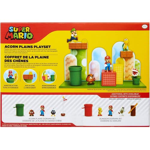 JAKKS PACIFIC Super Mario Nintendo Acorn Plains Playset Με Αξεσουάρ 85991-4L-PKR1 039897859910