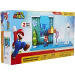 JAKKS PACIFIC Super Mario Underwater Playset Interactive Enviromentpiece Mario Figure And Blooper Squid 400184 192995400184