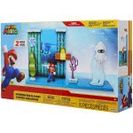 JAKKS PACIFIC Super Mario Underwater Playset Interactive Enviromentpiece Mario Figure And Blooper Squid 400184 192995400184