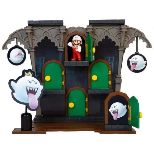 JAKKS PACIFIC Super Mario Deluxe Boo Mansion Σετ Παιχνιδιού 404284 192995404281
