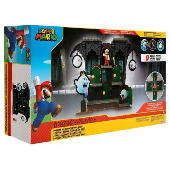 JAKKS PACIFIC Super Mario Deluxe Boo Mansion Σετ Παιχνιδιού 404284 192995404281