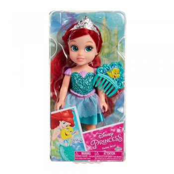 JAKKS PACIFIC Disney Princess Petite Ariel Mermaid 15Cm Doll With Accessories 206064 192995206069