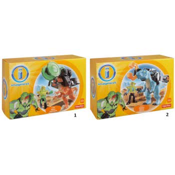 Mattel Imaginext Φιγούρα Με Δεινοσαυράκι (2 Σχέδια) BMG27 746775380472