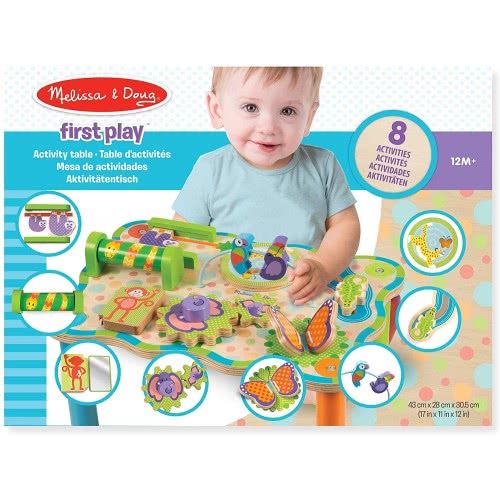 Melissa and Doug Jungle Activity Table Ξύλινο Τραπεζάκι Δραστηριοτήτων 40122 000772401227