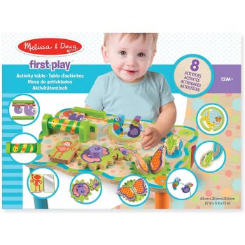 Melissa and Doug Jungle Activity Table Ξύλινο Τραπεζάκι Δραστηριοτήτων 40122 000772401227