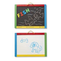 Melissa and Doug Magnetic Chalkboard Dry Erase Board 10145 000772101455