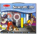 Melissa and Doug On The Go Secret Decoder Deluxe Activity Set And Super Sleuth Toy 15238 000772152389