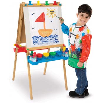 Melissa and Doug Deluxe Standing Art Easel Arts Πίνακας Κιμωλίας Και Χειροτεχνίας 11282 000772112826