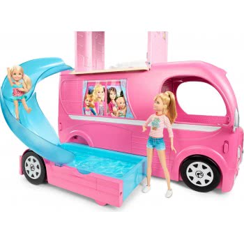 Mattel Barbie Τροχόσπιτο CJT42 887961105087
