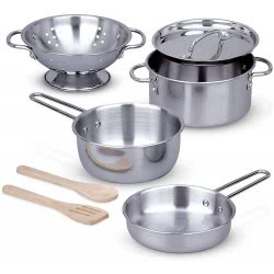Melissa and Doug Pots And Pans Set 14265 000772142656