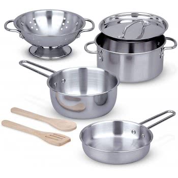 Melissa and Doug Pots And Pans Set 14265 000772142656