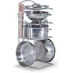 Melissa and Doug Pots And Pans Set Μεταλλικά Σκεύη Μαγειρικής 8 Τεμ 14265 000772142656