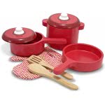 Melissa and Doug Ξύλινο Σετ Με 8 Αξεσουάρ Κουζίνας 12610 000772126106
