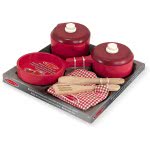 Melissa and Doug Ξύλινο Σετ Με 8 Αξεσουάρ Κουζίνας 12610 000772126106