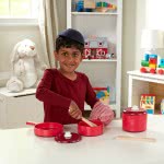 Melissa and Doug Ξύλινο Σετ Με 8 Αξεσουάρ Κουζίνας 12610 000772126106
