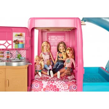 Mattel Barbie Τροχόσπιτο CJT42 887961105087