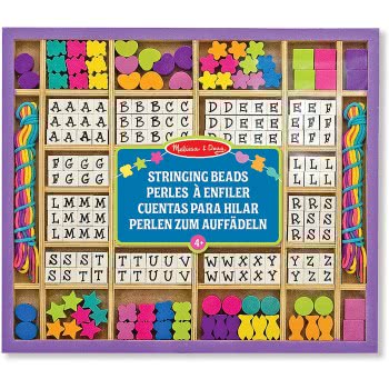 Melissa and Doug Wooden Stringing Beads Ξύλινες Χάντρες 13774 000772137744