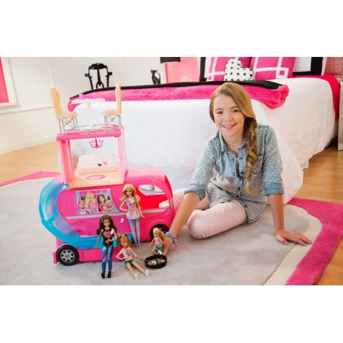 Mattel Barbie Τροχόσπιτο CJT42 887961105087