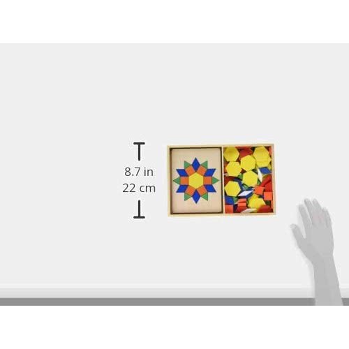 Melissa and Doug Pattern Blocks And Boards 10029 000772100298