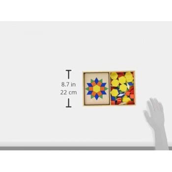 Melissa and Doug Pattern Blocks And Boards 10029 000772100298