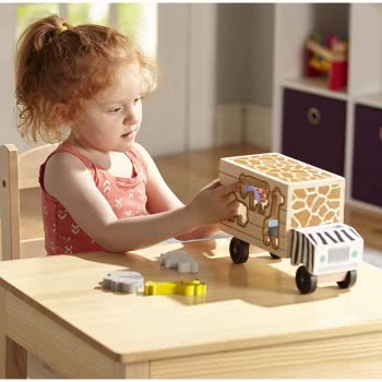 Melissa and Doug Animal Rescue Sorting Truck 15180 000772151801