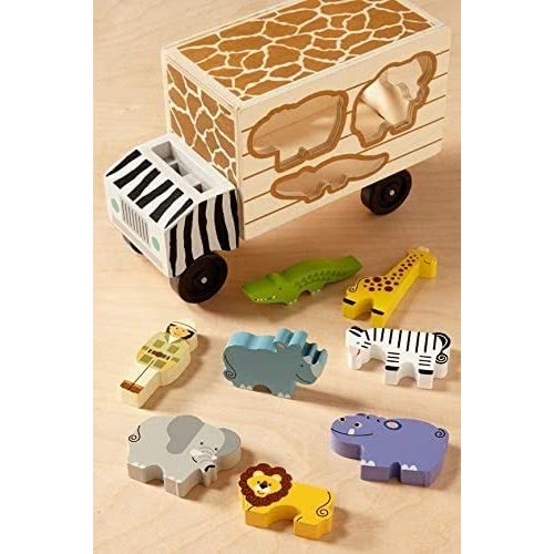 Melissa and Doug Animal Rescue Sorting Truck 15180 000772151801