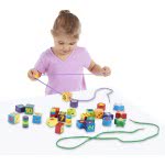 Melissa and Doug Ξύλινο Εκπαιδευτικό Παιχνίδι Με Κορδόνια 13775 000772137751