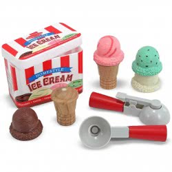 Melissa and Doug Μαγνητικό Παιχνίδι Στοίβαξης Μπάλες Παγωτού Σε Χωνάκια 14087 000772140874