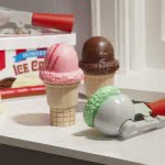 Melissa and Doug Μαγνητικό Παιχνίδι Στοίβαξης Μπάλες Παγωτού Σε Χωνάκια 14087 000772140874