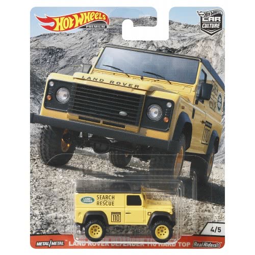 Mattel Hot Wheels 2020 Car Culture Wild Terrain Land Rover Defender 110 Hard Top Real Riders FPY86 / GJP86 887961815870