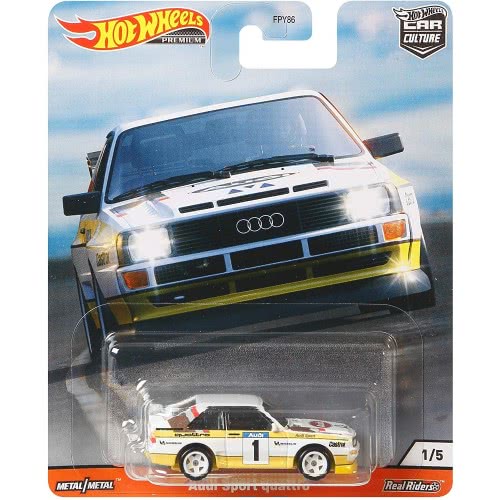 Mattel Hot Wheels 84 Audi Sport Quattro Vehicle FPY86 / GJP94 887961815887
