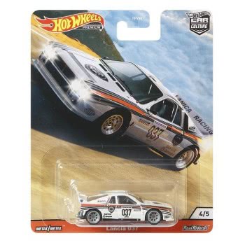 Mattel Hot Wheels Premium Car Culture Lancia 037 Real Riders FPY86 / GJP93 887961815931