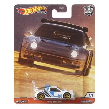 Mattel Hot Wheels Car Culture Ford RS 200 Thrill Climbers FPY86 / GJP91 887961815962