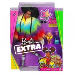 Mattel Barbie Extra Rainbow Coat GVR04 887961931884