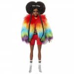 Mattel Barbie Extra Rainbow Coat GVR04 887961931884