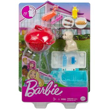 Mattel Barbie Έπιπλα Mini Playset BBQ Μπάρμπεκιου GRG75 / GRG76 887961903966