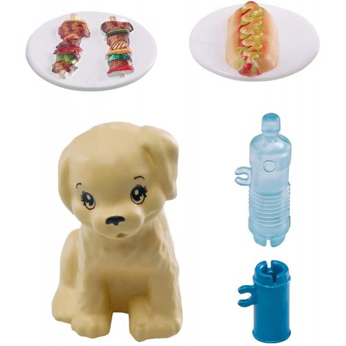Mattel Barbie Έπιπλα Mini Playset BBQ Μπάρμπεκιου GRG75 / GRG76 887961903966