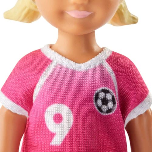 Mattel Barbie Soccer Coach Playset With Brunette Soccer Coach Doll, Student Doll And Accessories GLM53 / GJM71 887961813920