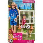 Mattel Barbie Soccer Coach Playset With 2 Dolls And Accessories, Soccer Player GLM53 / GLM47 887961845396