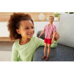 Mattel Barbie Ken 60Η Επέτειος Κούκλα Στο Throwback Beach Look With Swimsuit Και Sandals GRB41 / GRB42 887961899948