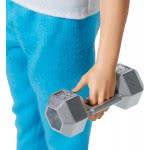 Mattel Barbie Ken 60Th Anniversary Doll In Throwback Workout Look With T-Shirt, Athleisure Pants, Sneakers GRB41 / GRB43 8879618