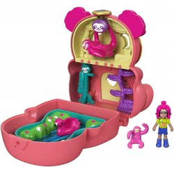Mattel Polly Pocket Flip Tropical Sloth GTM56 / GTM59 887961918168