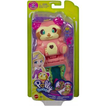 Mattel Polly Pocket Flip Tropical Sloth GTM56 / GTM59 887961918168